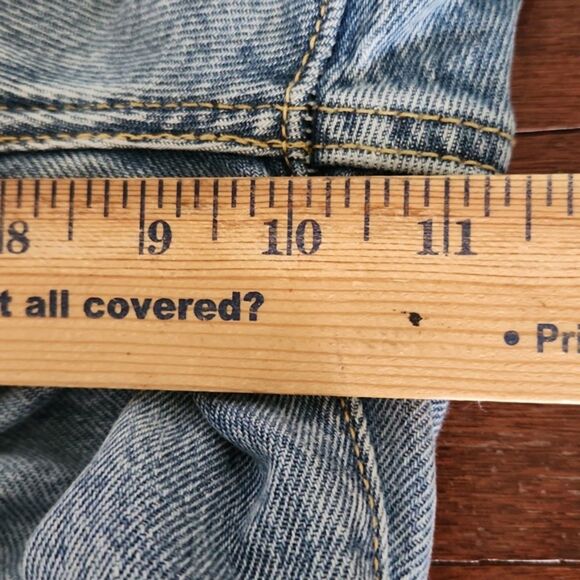 Levi's Light Blue Straight Leg Jeans - Picture 9 of 10